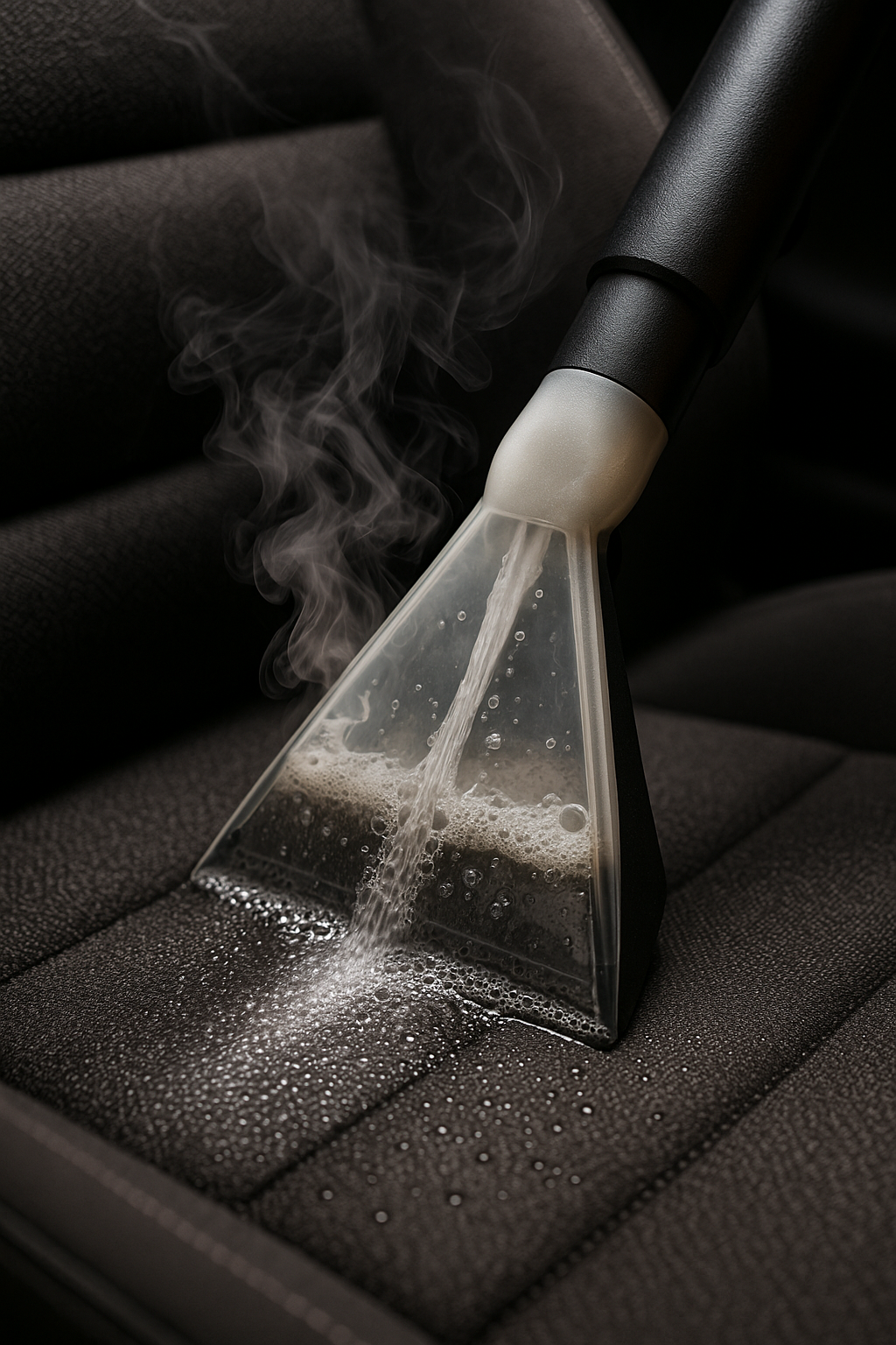 Professionelle Tiefenreinigung von Autopolstern