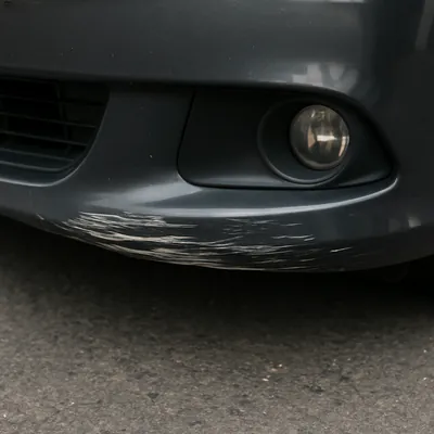 Smart Repair an einer Stoßstange – Vorher/Nachher Beispiel