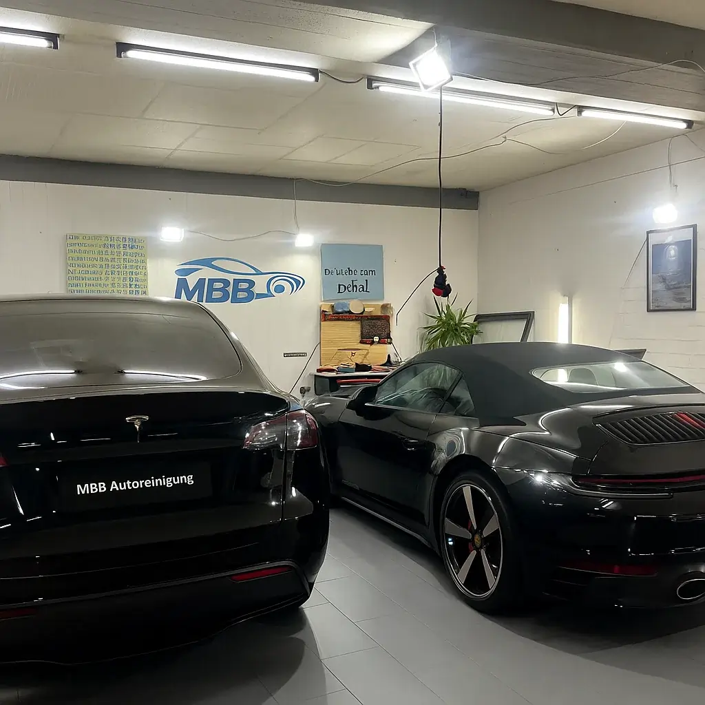 MBB Autoaufbereitung Billerbeck Coesfeld – Tesla und Porsche nach Lackaufbereitung