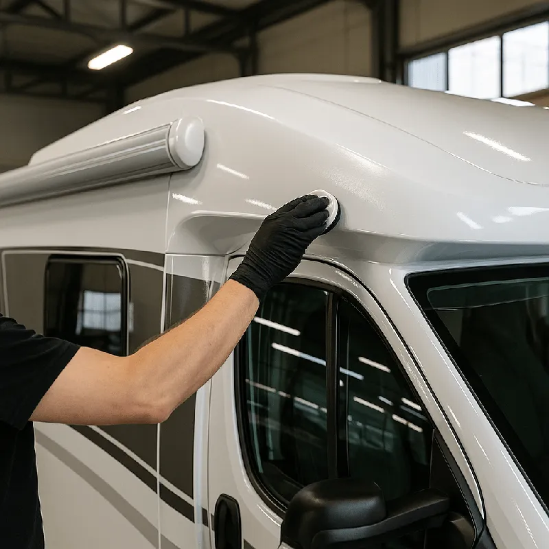 Lackflächen versiegeln