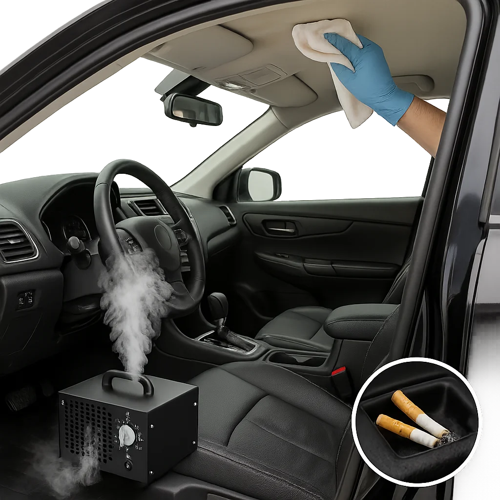 Geruch beseitigen & Ozonbehandlung