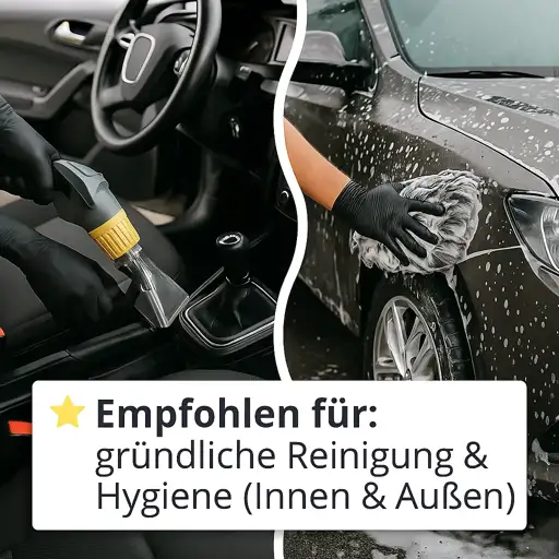 Premium Clean + Außenreinigung – Komplettaufbereitung Innen & Außen in Münster