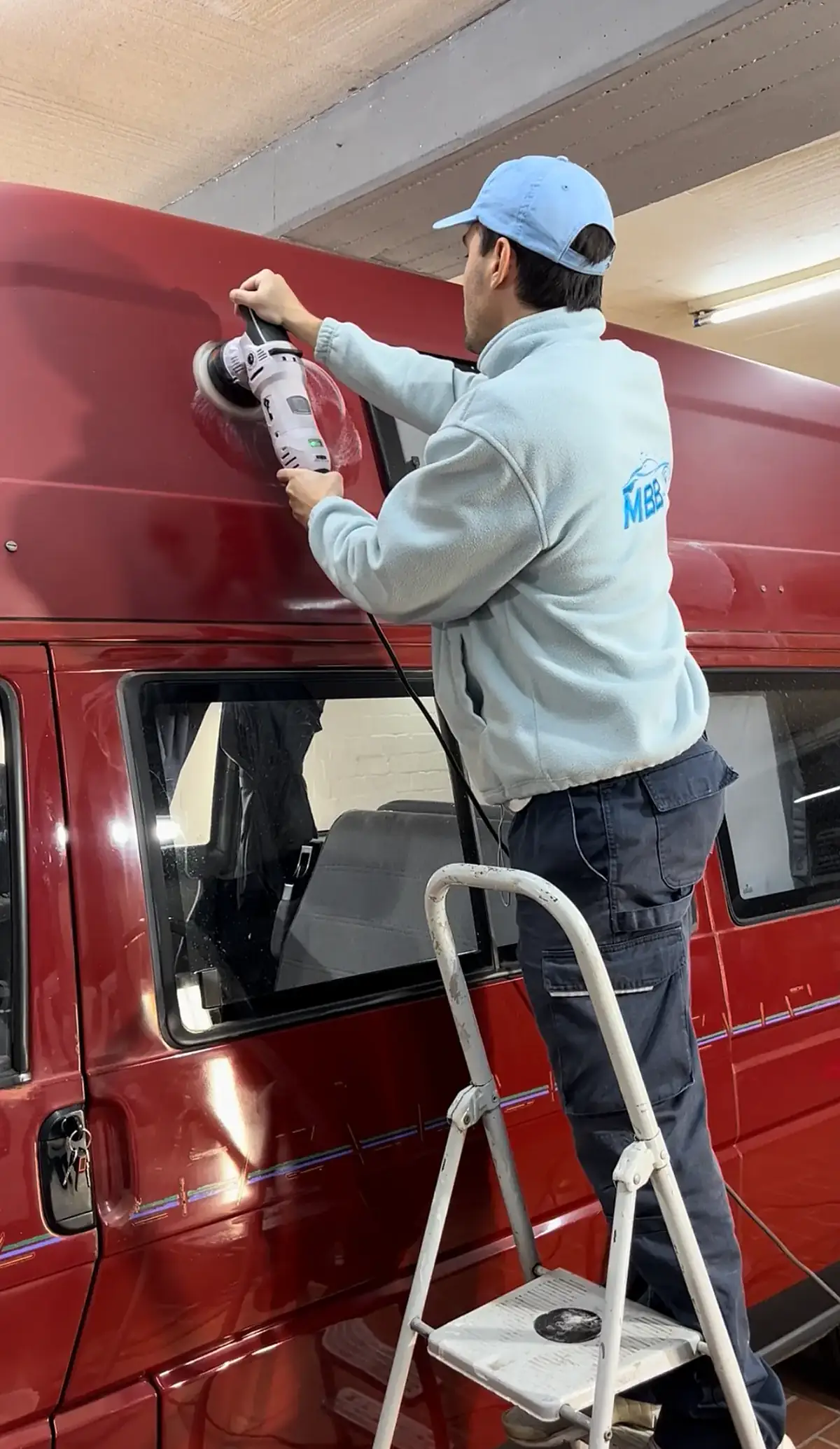 Wohnmobil T4 Hochdach Politur und Keramikversiegelung - MBB Autoreinigung